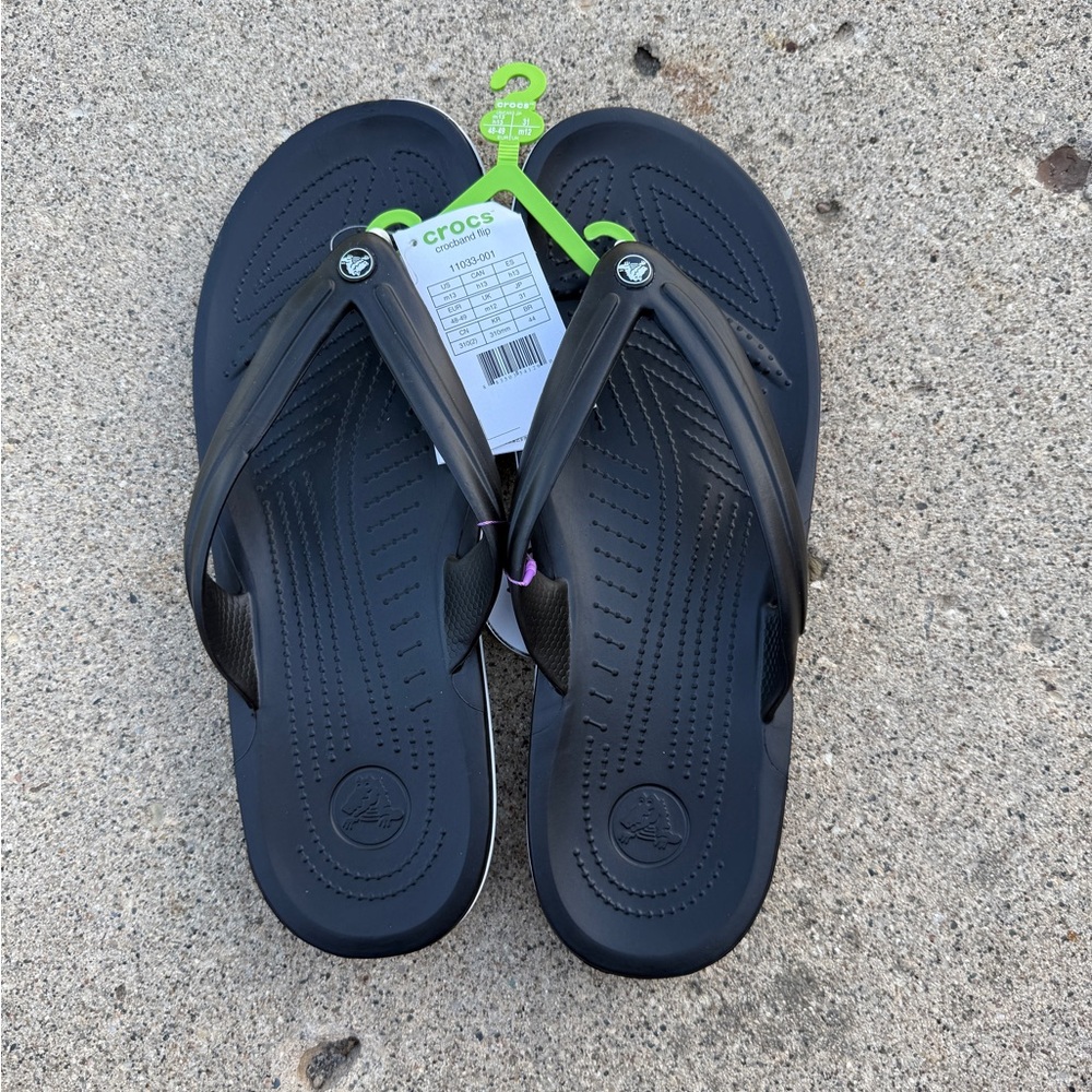 CROCS Crocband Flip Flops M13